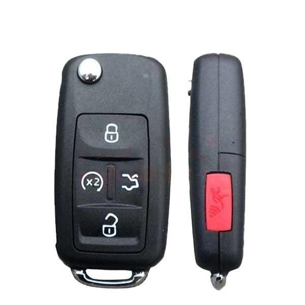 Oem OEM: REF:    2011-2013 Volkswagen Golf / 5-Button Remote Flip Key / PN: 561837-202-D / NBG010206T RFK-VW019